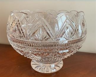	#29	Waterford crystal bowl 9"x8"	 $100.00 			