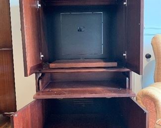 #98 Media armoire 36"x23"x64" $75.00