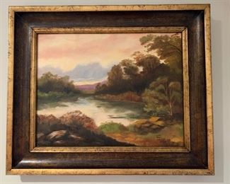 	#105	Nature scene original painting by S. McMinn	 SOLD		