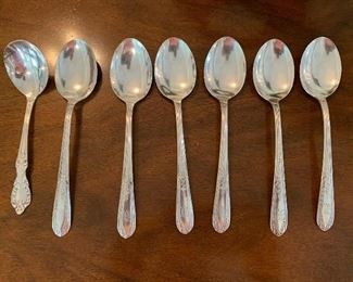 	#135	Sterling spoons -7 pieces	SOLD		