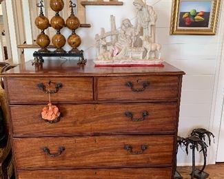 	#49	Antique chest with 5 drawers 43"x22"x41"	 SOLD		
