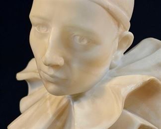 Pierrot Bust possibly by Trafeli Febo buy on StubbsEstates.com