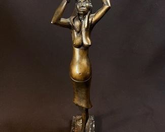 Figural Bronze Sculpture by Eduardo Gomez buy on Stubbsestates.com