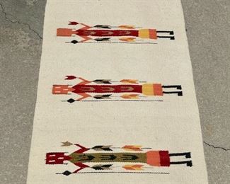 Yei Native American Rug Wall Hanging - buy on StubbsEstates.com