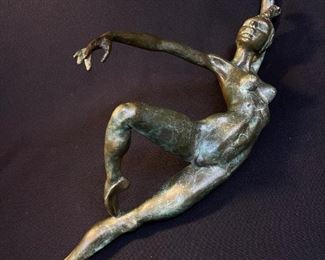 Cast Bronze Ballet Dancer Figure - buy on StubbsEstates.com