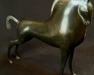 Bronze Etruscan Style Horse - buy on StubbsEstates.com