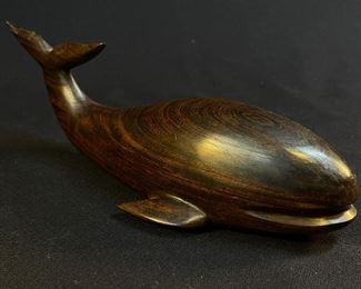 Sleek Hardwood Whale - Great grain - buy on StubbsEstates.com