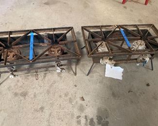 Portable gas top burners