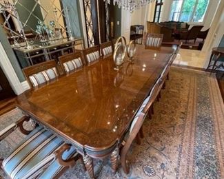 OCT ESTATE ETHAN ALLEN DINING ROOM SET