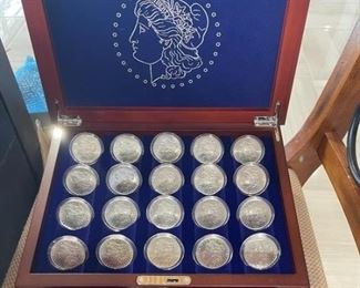 OCT ESTATE SILVER DOLLAR COLLECTION