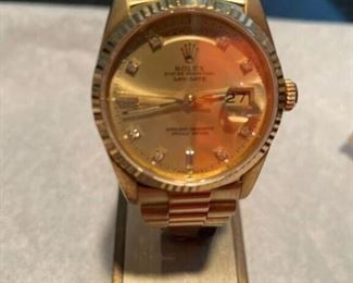 OCT ESTATE ROLEX PRESIDENTIAL