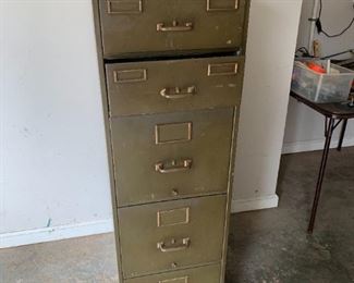 #23	Garage	Filing Cabinet w/Card Catalog and File Drawers 15x25x51	 $ 60.00 																						