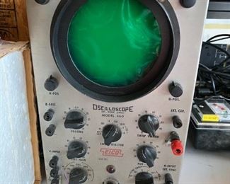 #90	Garage	Oscilloscope DC Wide Band Model 460 - as is	 $ 30.00 																						