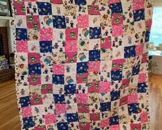 #97 queen  Size Quilt of Health Care Workers$ 100.00 																						