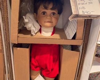 #116	Dolls	Virginia Turner "Cody Doll" 122/750 NIB 	 $ 40.00 																						