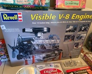 #162	toy	Revell Visible V8 engine models as is 	 $ 24.00 																						