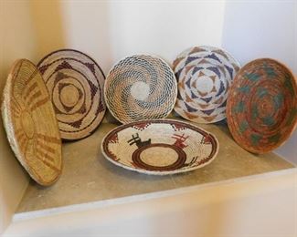 Native American and African baskets