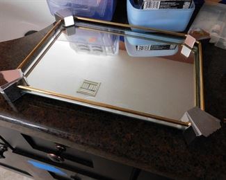 Art Deco vanity tray