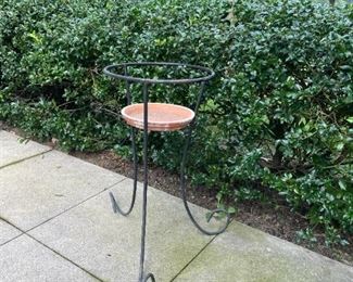 Wrought Iron Plant Stand!