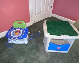Booster Seat & Lego Table!