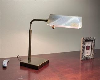 Vintage Brass Desk Lamp!