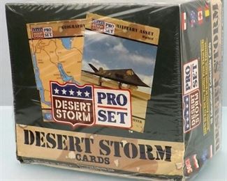 Desert Storm Cards Sealed