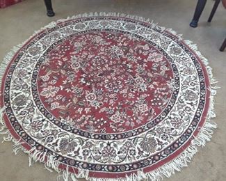 estate sale red rug