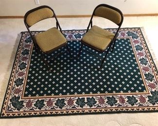 Rug and Chairs