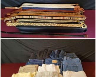 Womens Belts and Jeans