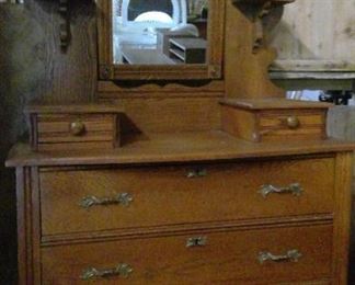 Gentlemen"s Dresser w/ Mirror