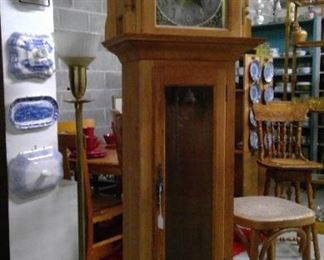 Oak Grandfather Clock