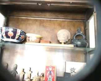 Pre-Colombian figures.