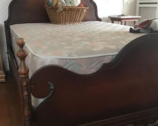 Antique bed.