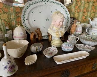 Herend platter, misc. China.