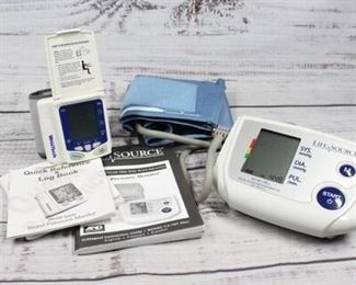 Pair of Electronic Portable Blood Pressure Monitors