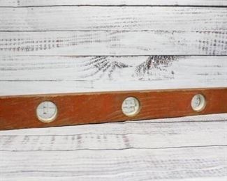 Vintage Wooden Level Tool