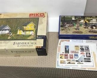 G scale model buildings