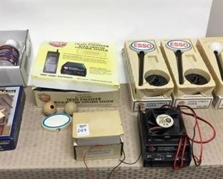 Misc LotG scale RR lighting, remote control system, etc.