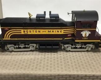 Boston Maine G scale EMD Diesel Locomotive Train Engine
