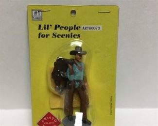 Lil People for Scenics Cowboy G scale figure Lot