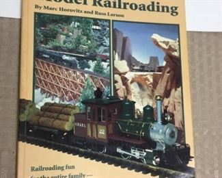 Large Scale Model Railroading Hardcover book.