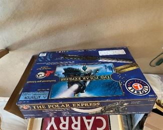 Polar express train, never used