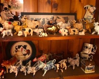 Cow creamer collection