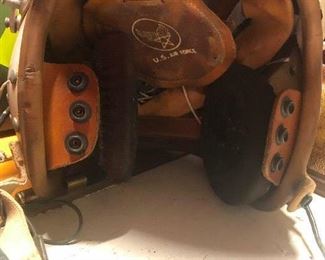 1960's Military Jet Pilot Helmet