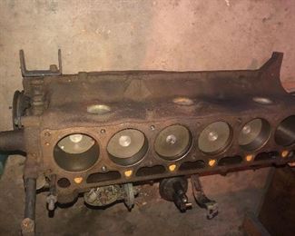 Ford 6 straight engine block