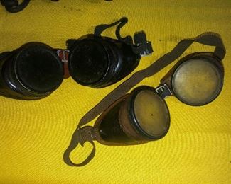 Steampunk welding goggles