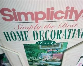 36. SIMPLICITY HOME DECORATING BOOK $