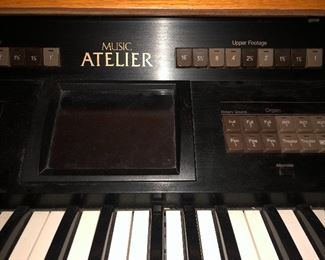 Great Condition Roland Atelier AT-90SL Organ! Cost over $30k new.  From the Roland.com website: -56-note upper manual with aftertouch sensitivity, 76-note lower manual, 25-note wooden pedalboard-6 full-range speakers, 1 woofer, 4 tweeters for outstanding sound; total 240W rated power output-256-voice maximum polyphony-421 high-quality organ and instrument voices, 233 rhythm patterns-Full-color LCD touch screen with intuitive, user-friendly menus-Onscreen Digital Harmonic Bar for Flute, Theater, and Pipe, with footage and footage type buttons on top of the panel-3,728 onboard presets with One-Touch Program-Enhanced Music Assistant function with 2,400 settings and search feature-24 Harmony Intelligence settings-188 Quick Registrations-7-track recorder and 3.5" floppy disk drive for full Atelier compatibility-Warm, luxurious console lighting
