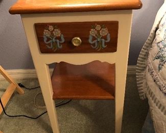 Square 1 drawer side table