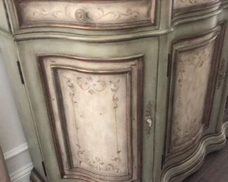 Gorgeous large painted buffet